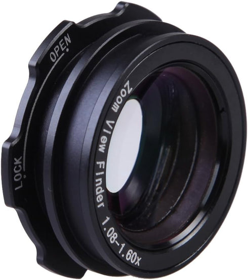 Andoer 1.08x-1.60x Zoom Viewfinder Eyepiece Magnifier for Canon Nikon Pentax Sony Olympus Fujifilm