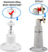 Wall Mount for Ring Stick Up Cam Wired/Battery and Indoor Cam HD (1st Gen), 360 Degree Adjustable Mounting Bracket with