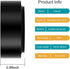 55mm Metal Standard Lens Hood with Centre Pinch Lens Cap and Cleaning Cloth for Canon Nikon Sony Pentax Olympus Fuji