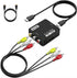 BD&M AV to HDMI Converter, RCA to HDMI, 1080P Mini RCA Composite CVBS
