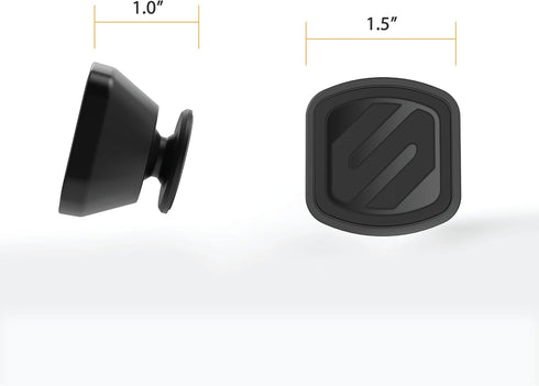 Scosche MMDSD-RP MagicMount 360 Select Mini Magnetic Car Phone Holder - Strong Magnet Mount for iPhone and Android