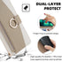 Asuwish Wallet Phone Case for Samsung Galaxy S10 Plus - Mirror Flip Cover, Screen Protector, Card Holder, Crossbody