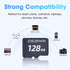ddpai 128G U3 V30 100 SD Card, TF Card for Dash Cam Car Camera, Read Speed up to MB/s