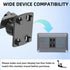 Epronic 360 7" 9" 10.26" Extended Arm CD Slot Mount for CarPlay Screen Adjustable Rotating Universal Head Compatible
