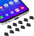 10x USB C Cover, Dust Port Plug Caps for iPhone 15 Pro Max, Samsung Galaxy S24, All Type-C Devices & MacBook
