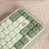 Sumgsn PBT DYE-SUB Matcha Keycaps, XDA Profile 124 Keys Fit for 60% 65% 95% Cherry MX Switches Mechanical Keyboard