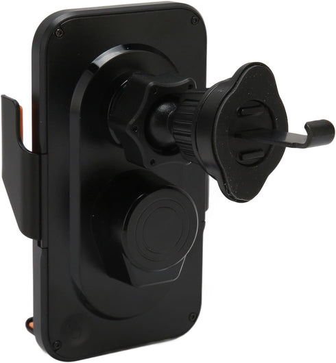 Car Charger, 15W Auto Clamping Charger Mount, 360° Rotatable Phone Mount for Car Vent, Anti Mistake Touch, for iPhone