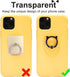 EI Sonador (2 Cat Phone Ring Holder Grip- Transparent Cell Phone Ring Stand Holder Clear Kickstand Finger Grip