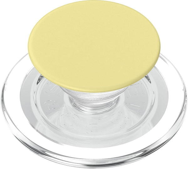 PopSockets Phone Grip - Butter Yellow PopGrip for MagSafe