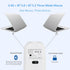SUNGI Mode(Bluetooth5.2+USB),Silent Bluetooth Wireless Mouse Dual Rechargeable mice with USB-C to USB Adapter