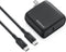 Nekteck 65W USB C Charger GaN II with 6.6ft Cable, Fast Foldable Small USB C Wall Charger for iPhone and MacBook