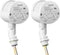 treewell 2 Pack Motion Sensor, 180-Degree Replacement Motion Detector, Adjustable Time & Detection