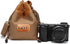 Khaki Waterproof & Shockproof DSLR Camera Rucksack - Ideal for Travel