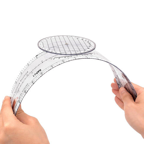 8 Aviation Plotter Aviation Slide Rule with Functions for Pilot Student Accessories Rotating Azimuth Plotter, WAC