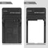 LP-E8 Battery Charger for Canon LC-E8, Canon EOS Rebel T2i, T3i, T4i, 550D, 600D, 650D, 700D & More