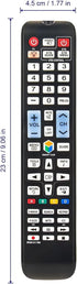 BN59-01179A Remote Replacement for Samsung LED TV UN55H6350AFXZA UN60H6300 UN32H5500AFXZA UN40H5500AF UN75H6350AF