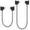 DRSEOO 1FT+ 0.5FT(2 pack) USB Micro to iOS DJI Remote Controller Cable for