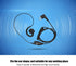 AEH3000-M1A Walkie Talkie Two Way Radio Black Headset Mic, Modular Design 180 Rotating Speaker Earpiece