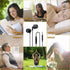 Soft Noise Cancelling Sleep Earphones with Mic, In-Ear Buds for Side Sleepers, 3.5mm Jack, Black - Ideal for Travel &