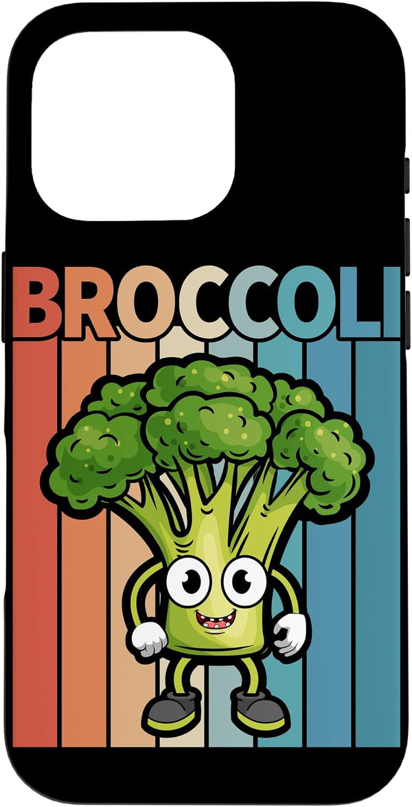 Broccoli, Team Broccoli Broccoli Healthy Vegan Team Vegetables Health Case for iPhone 16 Pro