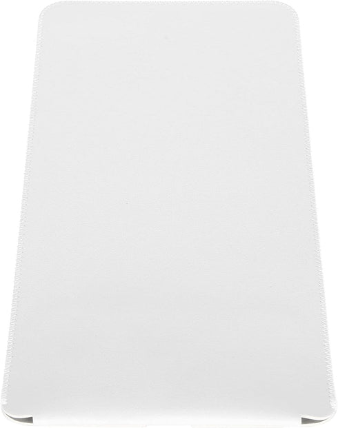 Keyboard Case, Thin Portable Faux Leather Dustproof Waterproof Shockproof Carrying Bag for Logitech K380 (White +