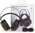 Wired Over-Ear Headphones, Studio Headset with 50mm Drivers for Music Recording - 3.5mm/6.35mm Audio Jack