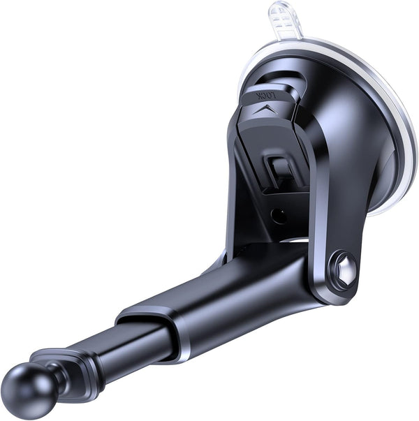 OQTIQ Replacement Suction Cup Mount with 17.2mm Ball Joint, Dashboard Pad Disc, and Adhesive Mounting Disk for Phone
