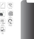 ARMOR Flexible Glass Screen Protector for iPhone 12 Mini, Privacy Guard with 9H Hardness Protection