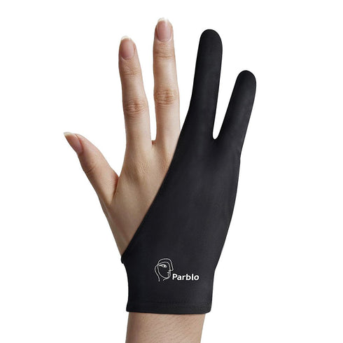 Parblo PR-01 Two-Finger Artist Glove for Graphics Drawing Tablet, One Size for Right and Left Hand
