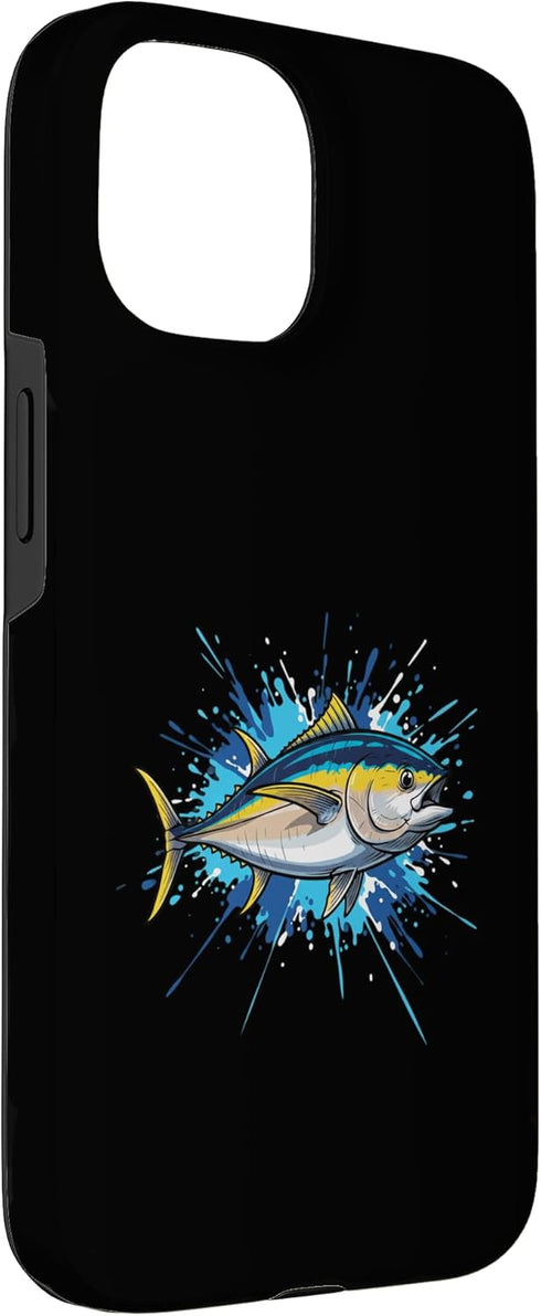 Tuna Fishing Angler Saltwater Sport Ocean Bait Rod 15 Yellowfin Tuna Fishing Angler Saltwater Sport Catch Case