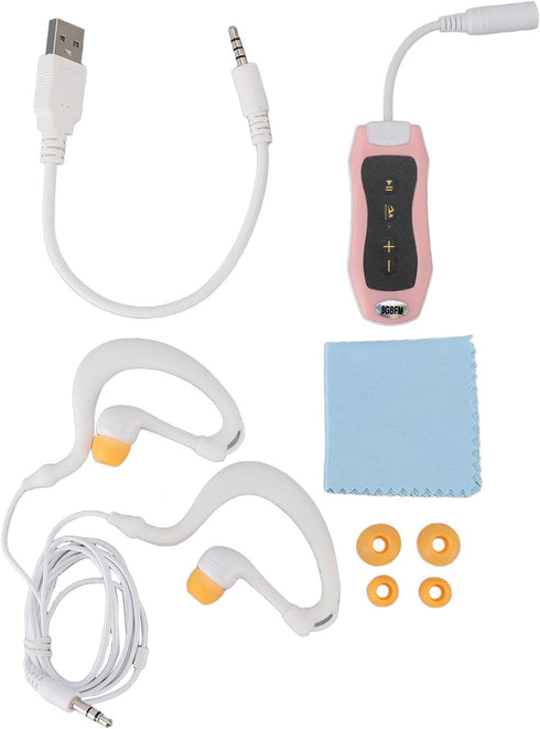 GLOGLOW MP3 Swimming, 8GB Swimming, 8GB Nan Player for Running, Durable Design, Long Battery Life, Storage for Running