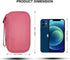 Electronics Organizer Bag Case Pouch, Cable Charger Organizer Case, Travel Shockproof Cord Carrying Case for Earphone,