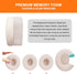Replacement Ear Pads for Beats Solo 3, GVOEARS Earpad Cushions for Solo 2 3 Wired Wireless Headphones (Light Pink)