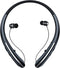 Retractable Bluetooth Headphones, Neckband Earbuds Wireless Headset, Noise Cancelling Stereo Earphones with Microphone
