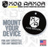 Mob Armor Magnetic Phone Mount Plates - Strong Adhesive Steel Discs for MobNetic Maxx & Magnetic Car Mounts