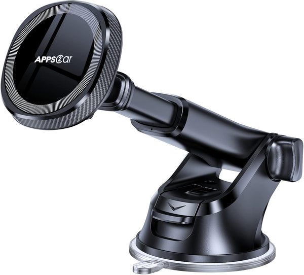APPS2Car MagSafe Car Mount, Magnetic Phone Holder for Dashboard Windshield Compatible with iPhone 15-12