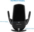 Q3 15W Smart Sensor Car Magnetic Charger - Automatic Clamping Arm, 360 Degree Spherical Joint for iPhone and Samsung