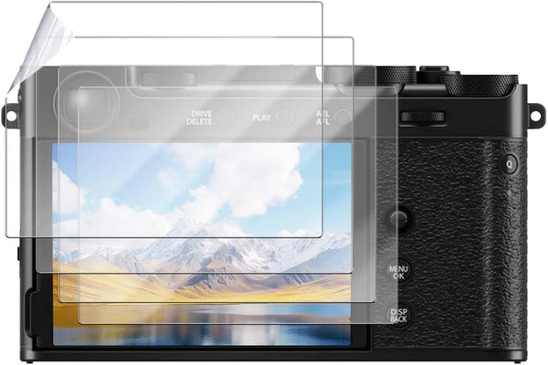 YAJOJO 4-Pack Screen Protector for Fujifilm X-E5,Soft PET Film for Fujifilm X-E5 Mirrorless