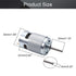 1Pcs 24V 20000RPM 1A Bettomshin DC Motor Micro Motor Mini Motor Electric Motor Round Shaft for RC Boat Toys Model DIY