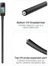 YUNJITONN 20 Inch 1/4 Magnetic Flexible Phone Mount Holder for iPhone and Action Camera, Long Arm Bendable Selfie Stick