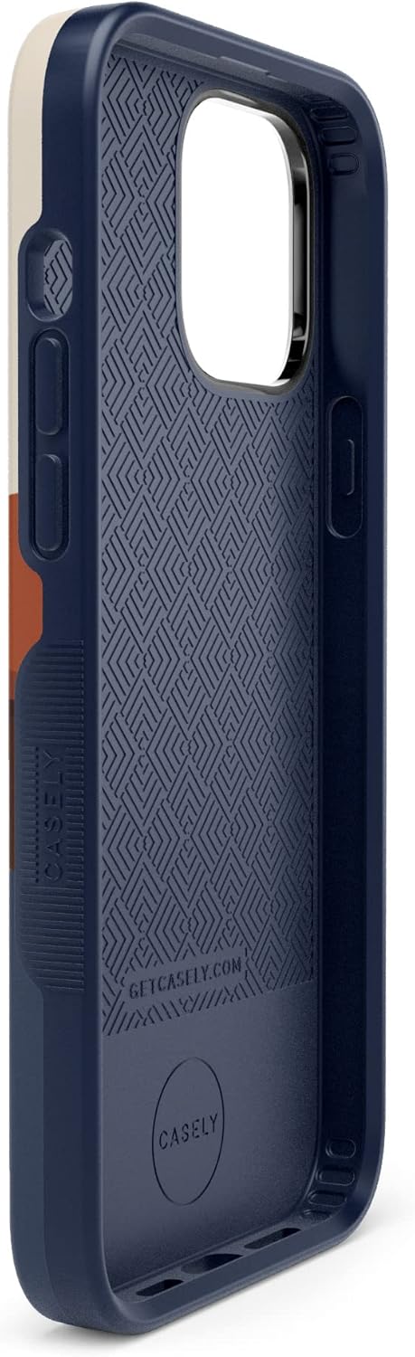 Casely iPhone 13 Pro Max Case - Compatible with MagSafe - Opposites Attract - Day & Night Colorblock Mountain Case