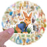 LTZSTONE Pack (55PCS) Peter Rabbit Stickers Vinyl Decals for Laptops, Water Bottles, Hydro Flask, Phone, Skateboard