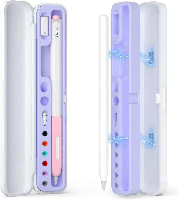 JOOSKO Magnetic Carrying Case Compatible with Apple Pencil 2nd Generation and 1st Gen