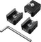 SIRUI 3 Pack Cold Shoe Mount Adapter with 1/4"-20 Thread for Camera Cage, Flash, LED Light, Monitor, Microphone,
