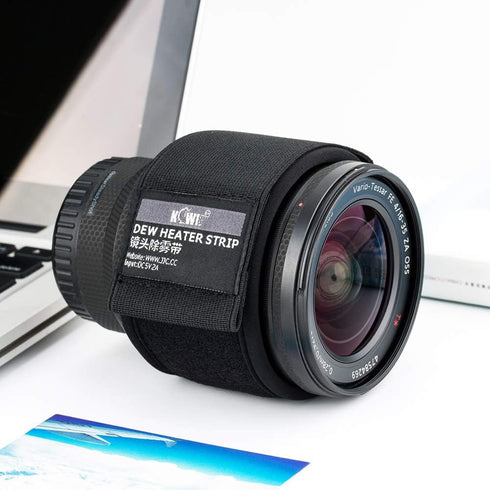USB Lens Dew Heater Strip with Temperature Regulator for DSLR, Telescopes, Camera Lens, Eyepieces 80mm-110mm