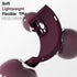 oakxco Silicone Square Edge Case for iPhone 15 Pro Max, Cute Soft Rubber Gel Cover for Women, Burgundy Wine