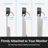 Inwa Computer Speakers for Desktop PC, USB Monitor Speaker Bar with Clip-On, Wired Desk Speakers with HD Stereo Loud