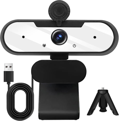 MTORED USB HD 1080P Video Webcam and Wide Angle Camera with Built-in Microphone