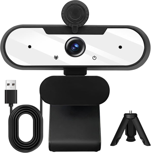 MTORED USB HD 1080P Video Webcam and Wide Angle Camera with Built-in Microphone