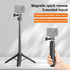 Yunseity 7.5in-20.8in Selfie Stick Tripod for Action Cameras, Extendable Tripod Stand with Magnetic Suction Quick